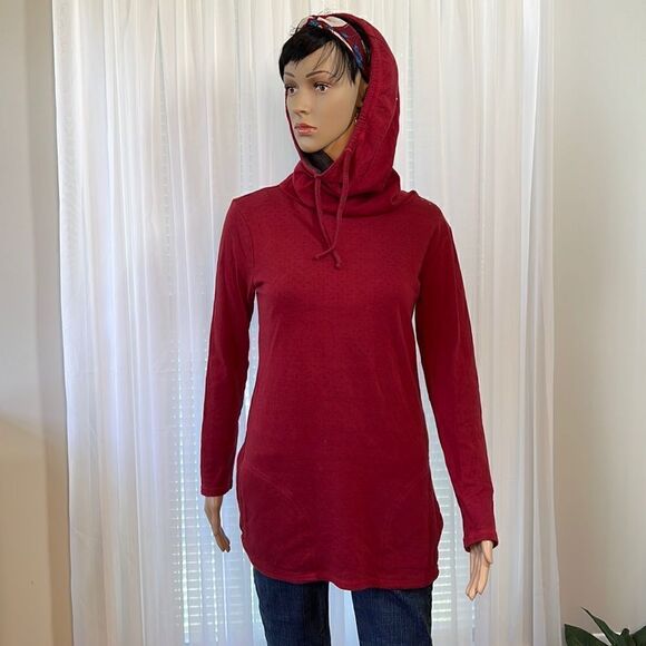 Toad & Co Hooded Shirt XS - Picture 1 of 8